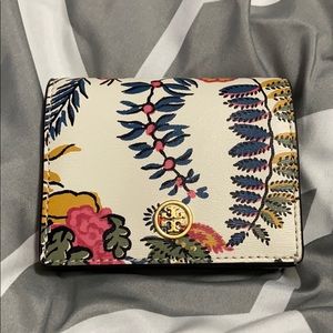Tory Burch floral wallet